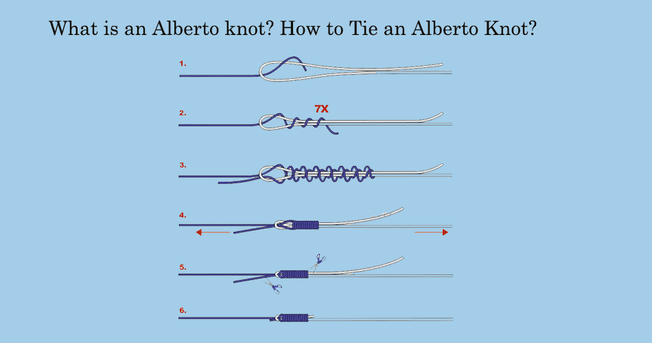 What is an Alberto knot? How to Tie an Alberto Knot